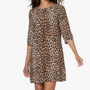 Equipment Silk Leopard Print Dress (NWT)